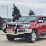 MCC FALCON ALUMINIUM A-FRAME BULLBAR WITHOUT FOG LIGHTS FOR HOLDEN COLORADO 7 12-16