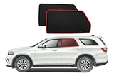 DODGE DURANGO 3RD GENERATION CAR REAR WINDOW SHADES (WD; 2011-ON)