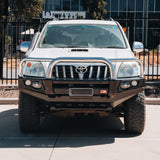 MCC FALCON TRIPLE LOOP BULLBAR WITH FOG LIGHTS FOR TOYOTA PRADO 02-09
