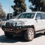 MCC FALCON TRIPLE LOOP BULLBAR WITH FOG LIGHTS FOR TOYOTA PRADO 02-09