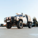 MCC FALCON A-FRAME BULLBAR WITHOUT FOG LIGHTS FOR TOYOTA HILUX 88-97
