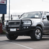 MCC FALCON A-FRAME BULLBAR WITHOUT FOG LIGHTS FOR TOYOTA LANDCRUISER 98-07