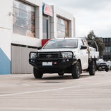MCC FALCON A-FRAME BULLBAR WITH FOG LIGHTS FOR TOYOTA HILUX 15-20
