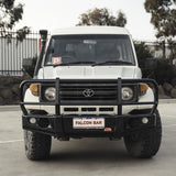MCC FALCON A-FRAME BULLBAR WITH FOG LIGHTS FOR TOYOTA LANDCRUISER 84-07