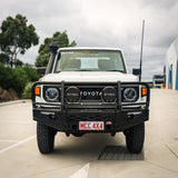 MCC PHOENIX A-FRAME STEEL BULLBAR FOR TOYOTA LANDCRUISER 24-ON