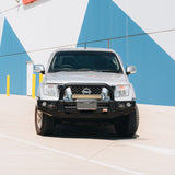 MCC FALCON BLACK LOOP BULLBAR WITH FOG LIGHTS FOR NISSAN NAVARA 11-15