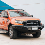 MCC ROCKER SINGLE LOOP SAND BLACK BULLBAR FOR FORD RANGER 16-19
