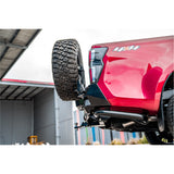 MCC REAR WHEEL CARRIER BAR WITH SINGLE JERRY CAN HOLDER FOR ISUZU DMAX 20-ON