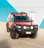 MCC BLACK SIDESTEP/RAIL KIT TO FIT 50MM BULLBAR FOR TOYOTA HILUX 15-ON