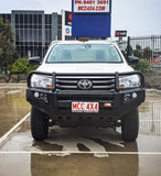 MCC FALCON A-FRAME BULLBAR WITH FOG LIGHTS FOR TOYOTA HILUX 15-20