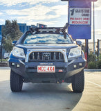 MCC ROCKER SINGLE LOOP STAINLESS STEEL BULLBAR FOR TOYOTA PRADO 09-17