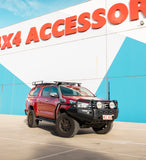 MCC BLACK SIDESTEP/RAIL KIT TO FIT 50MM BULLBAR FOR TOYOTA HILUX 15-ON