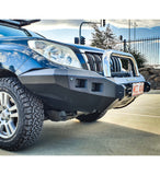 MCC ROCKER SINGLE LOOP STAINLESS STEEL BULLBAR FOR TOYOTA PRADO 09-17