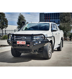 MCC FALCON A-FRAME BULLBAR WITH FOG LIGHTS FOR TOYOTA HILUX 15-20