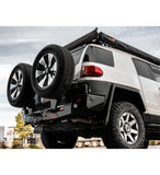 MCC REAR WHEEL CARRIER BAR WITH DUAL REAR WHEEL HOLDERS FOR TOYOTA FJ CRUISER 06-17