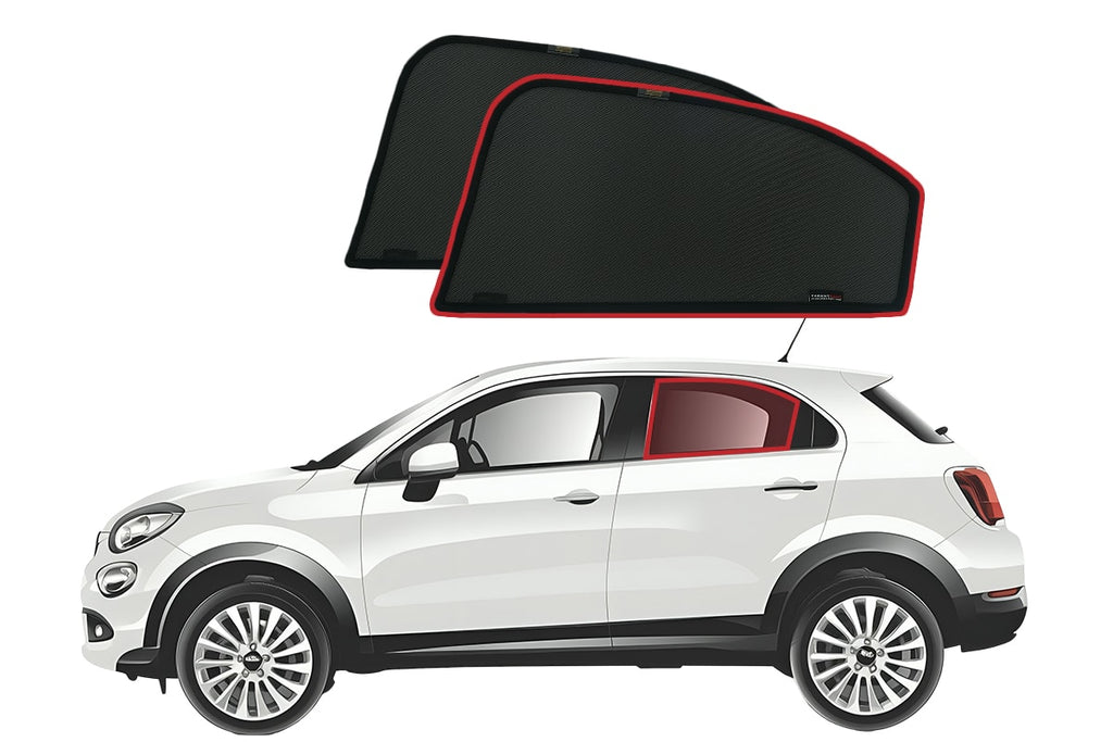 FIAT 500X CAR REAR WINDOW SHADES (2014-ON)