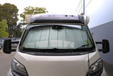 FIAT DUCATO | PEUGEOT BOXER | CITROEN RELAY | VAUXHALL MOVANO | RAM PROMASTER 3RD GENERATION FRONT WINDSCREEN SUN SHADE (2006-ON)