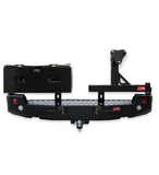 MCC REAR WHEEL CARRIER BAR WITH DUAL JERRY CAN HOLDERS FOR TOYOTA FJ CRUISER 06-17