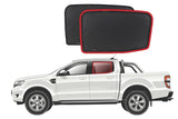 FORD RANGER 3RD GENERATION CAR REAR WINDOW SHADES (T6/PX; 2011-2022)
