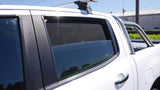 FORD RANGER 3RD GENERATION CAR REAR WINDOW SHADES (T6/PX; 2011-2022)