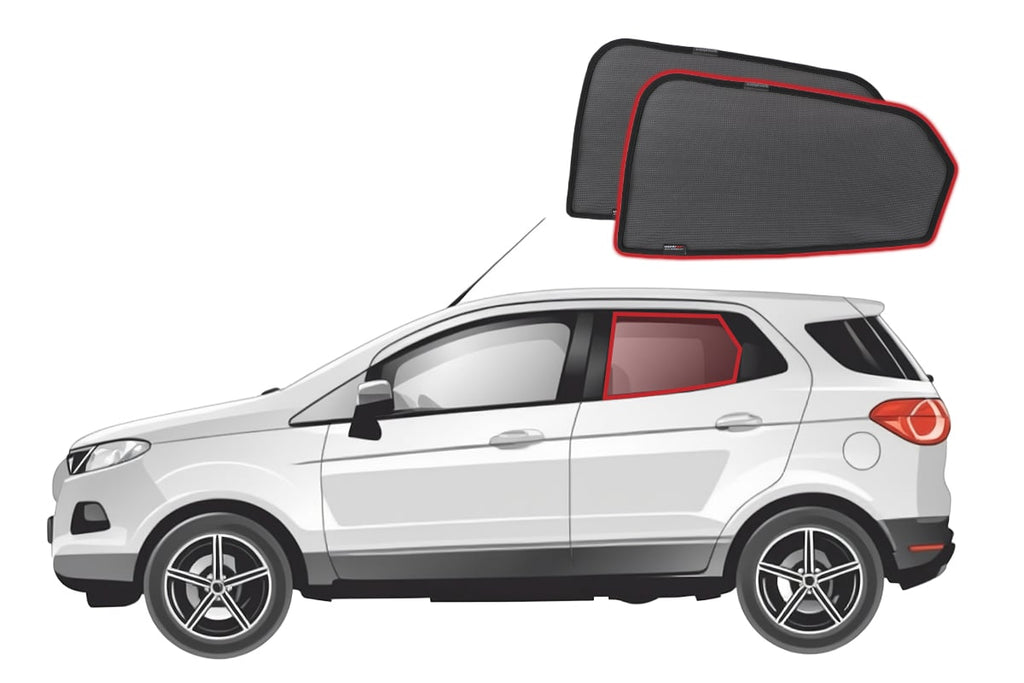 FORD ECOSPORT 2ND GENERATION CAR REAR WINDOW SHADES (2013-2020)