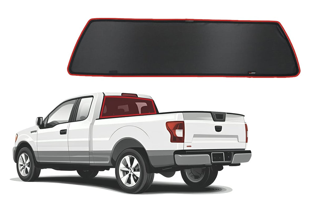 FORD F-SERIES 13TH/14TH GENERATION CREW CAB PICKUP REAR WINDSCREEN SHADE (2015-ON)
