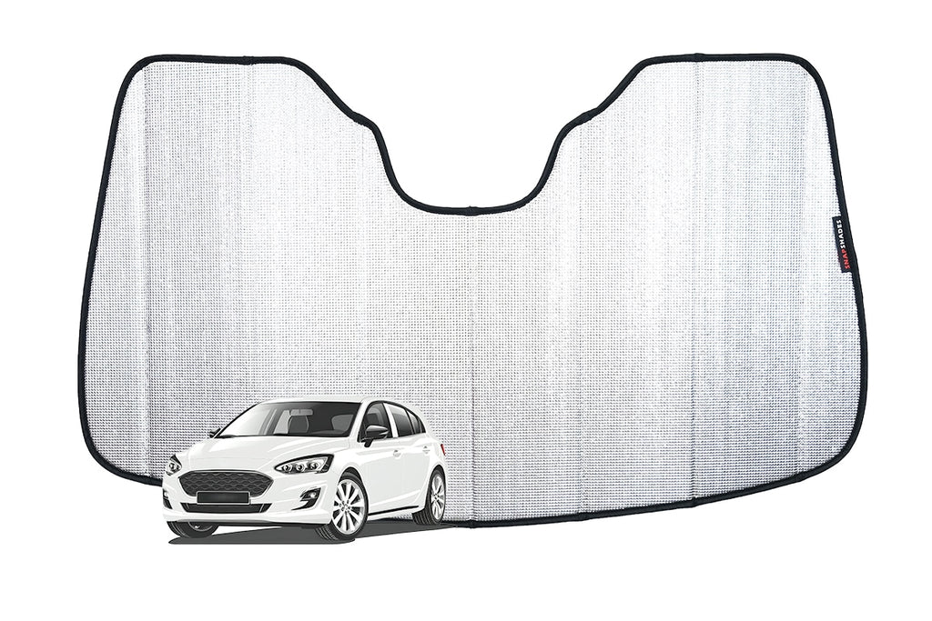 FORD FOCUS HATCHBACK/WAGON 4TH GENERATION FRONT WINDSCREEN SUN SHADE (2018-ON)