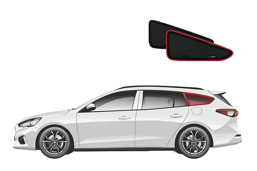 FORD FOCUS WAGON 4TH GENERATION PORT WINDOW SHADES (C519; 2018-ON)