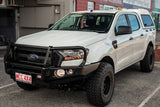 MCC FALCON STEEL A-FRAME BULLBAR WITH FOG LIGHTS FOR FORD RANGER 16-21 (NON TECH PACK)