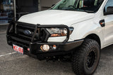 MCC FALCON STEEL A-FRAME BULLBAR WITH FOG LIGHTS FOR FORD RANGER 16-21 (NON TECH PACK)