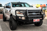 MCC FALCON STEEL A-FRAME BULLBAR WITH FOG LIGHTS FOR FORD RANGER 16-21 (NON TECH PACK)