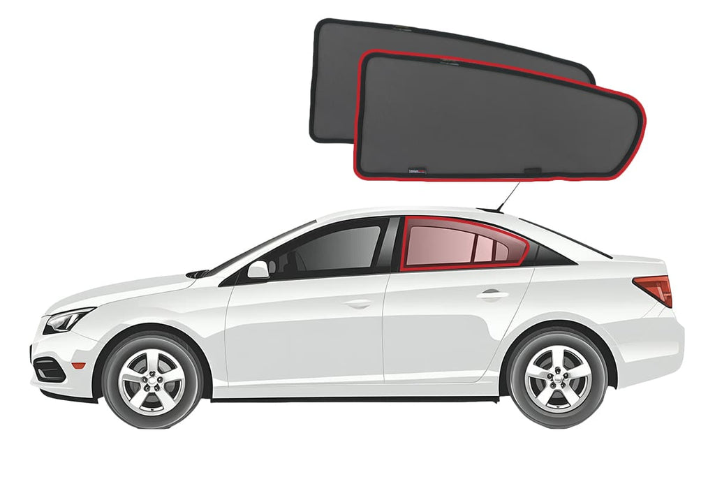 HOLDEN CRUZE | CHEVROLET CRUZE | DAEWOO LACETTI PREMIERE HATCHBACK 1ST GENERATION CAR REAR WINDOW SHADES (J300; 2008-2016)