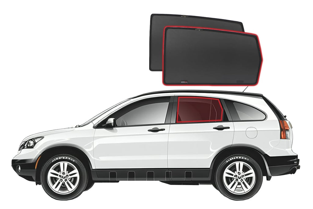 HONDA CR-V 3RD GENERATION CAR REAR WINDOW SHADES (2007-2012)