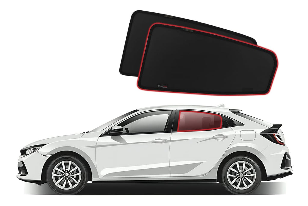 HONDA CIVIC HATCHBACK 10TH GENERATION CAR REAR WINDOW SHADES (2015-2022)