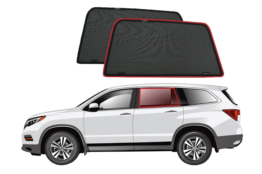 HONDA PILOT 3RD GENERATION CAR REAR WINDOW SHADES (YF5/6; 2016-2022)