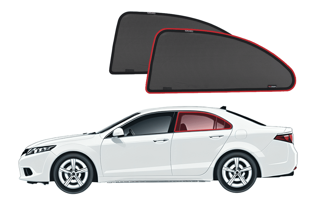 HONDA ACCORD EURO SEDAN 7TH GENERATION | ACURA TSX 1ST GENERATION CAR REAR WINDOW SHADES (CL9; 2003-2008)