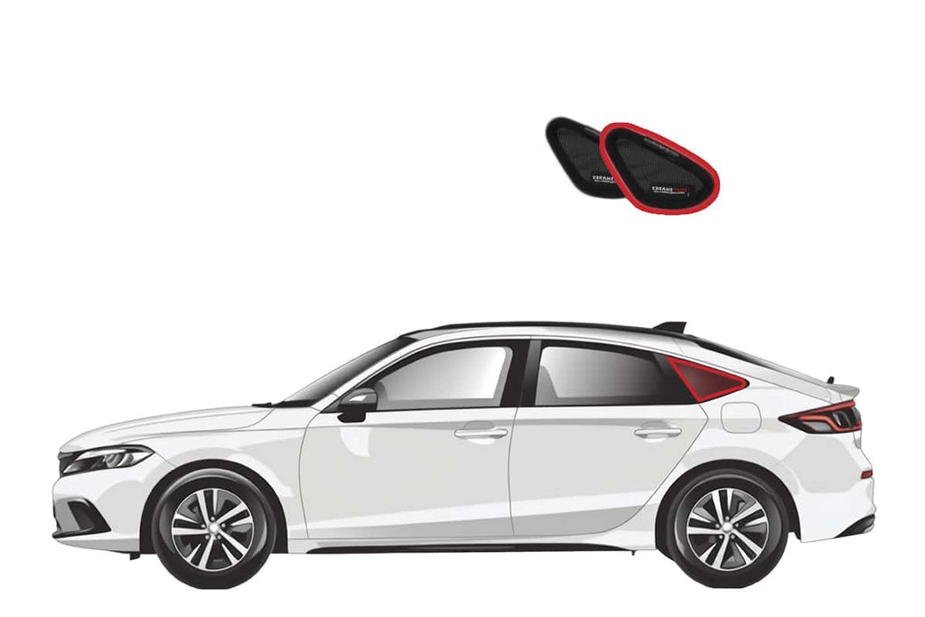 HONDA CIVIC HATCHBACK 11TH GENERATION PORT WINDOW SHADES (2021-ON)