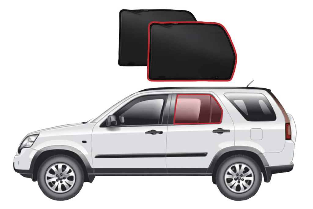 HONDA CR-V 2ND GENERATION CAR REAR WINDOW SHADES (2002-2006)