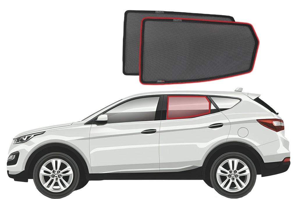 HYUNDAI SANTA FE/IX45 3RD GENERATION CAR REAR WINDOW SHADES (2012-2018)