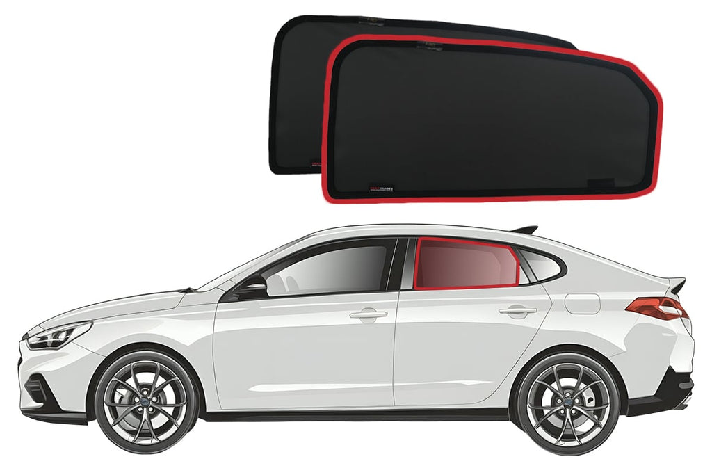 HYUNDAI I30/I30 N FASTBACK 3RD GENERATION CAR REAR WINDOW SHADES (PD; 2017-ON)