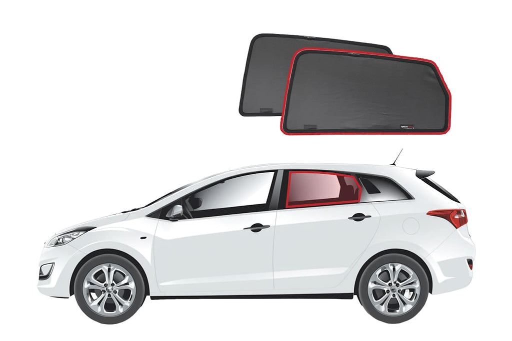 HYUNDAI I30 WAGON/I30 TOURER/ELANTRA GT WAGON 2ND GENERATION CAR REAR WINDOW SHADES (GD; 2012-2017)