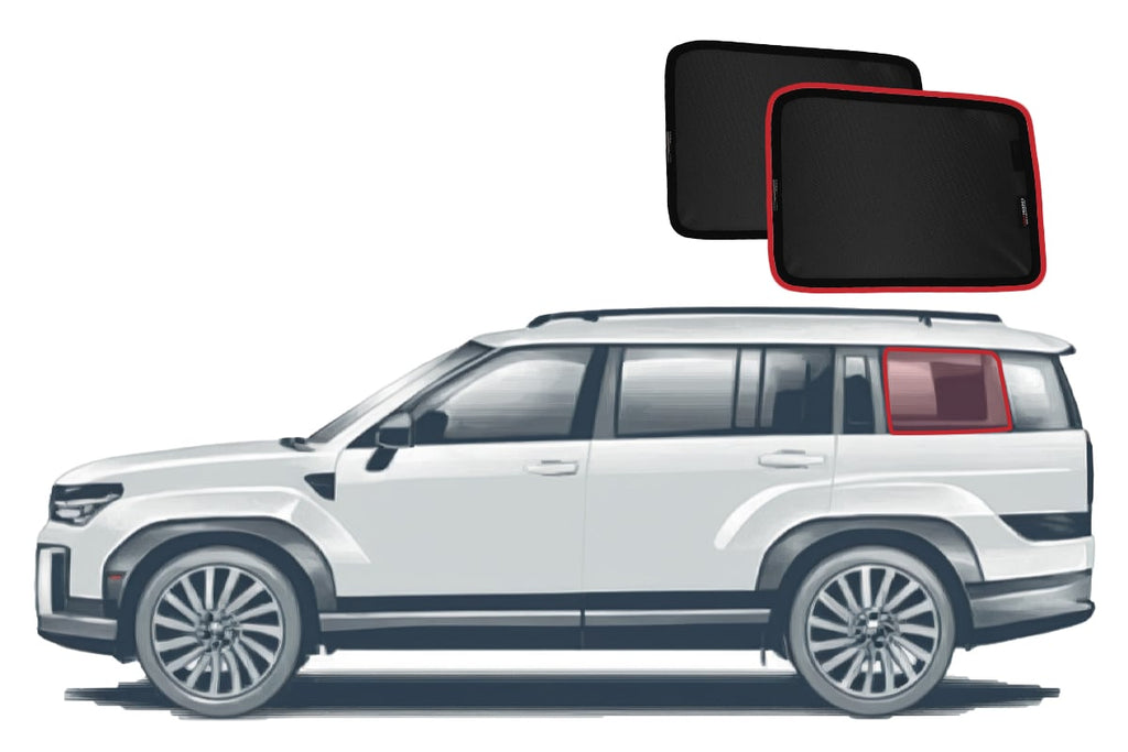 HYUNDAI SANTA FE 5TH GENERATION PORT WINDOW SHADES (MX5; 2024-ON)