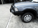MCC FALCON STEEL A-FRAME BULLBAR WITHOUT FOG LIGHTS FOR FORD COURIER 99-07