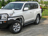 MCC BLACK SIDESTEP/RAIL KIT TO FIT 50MM BULLBAR FOR TOYOTA PRADO 09-17