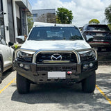 MCC FALCON STAINLESS LOOP BULLBAR WITH FOG LIGHTS FOR MAZDA BT50 25-ON