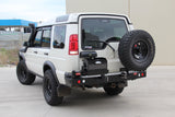 MCC REAR WHEEL CARRIER BAR WITH SINGLE JERRY CAN HOLDER FOR LAND ROVER DISCOVERY 99-04