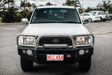 MCC FALCON TRIPLE LOOP BULLBAR WITH FOG LIGHTS FOR TOYOTA LANDCRUISER 98-07