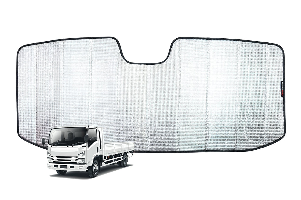 ISUZU N-SERIES/Q-SERIES | NISSAN ATLAS/ELF 6TH GENERATION FRONT WINDSCREEN SUN SHADE (WIDE CAB)