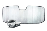 ISUZU N-SERIES/Q-SERIES | NISSAN ATLAS/ELF 6TH GENERATION FRONT WINDSCREEN SUN SHADE (WIDE CAB)