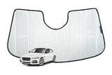 JAGUAR XE FRONT WINDSCREEN SUN SHADE (X760;2016-2024)